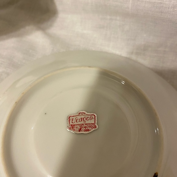 Vcagco ceramic teacup and saucer - Picture 4 of 5